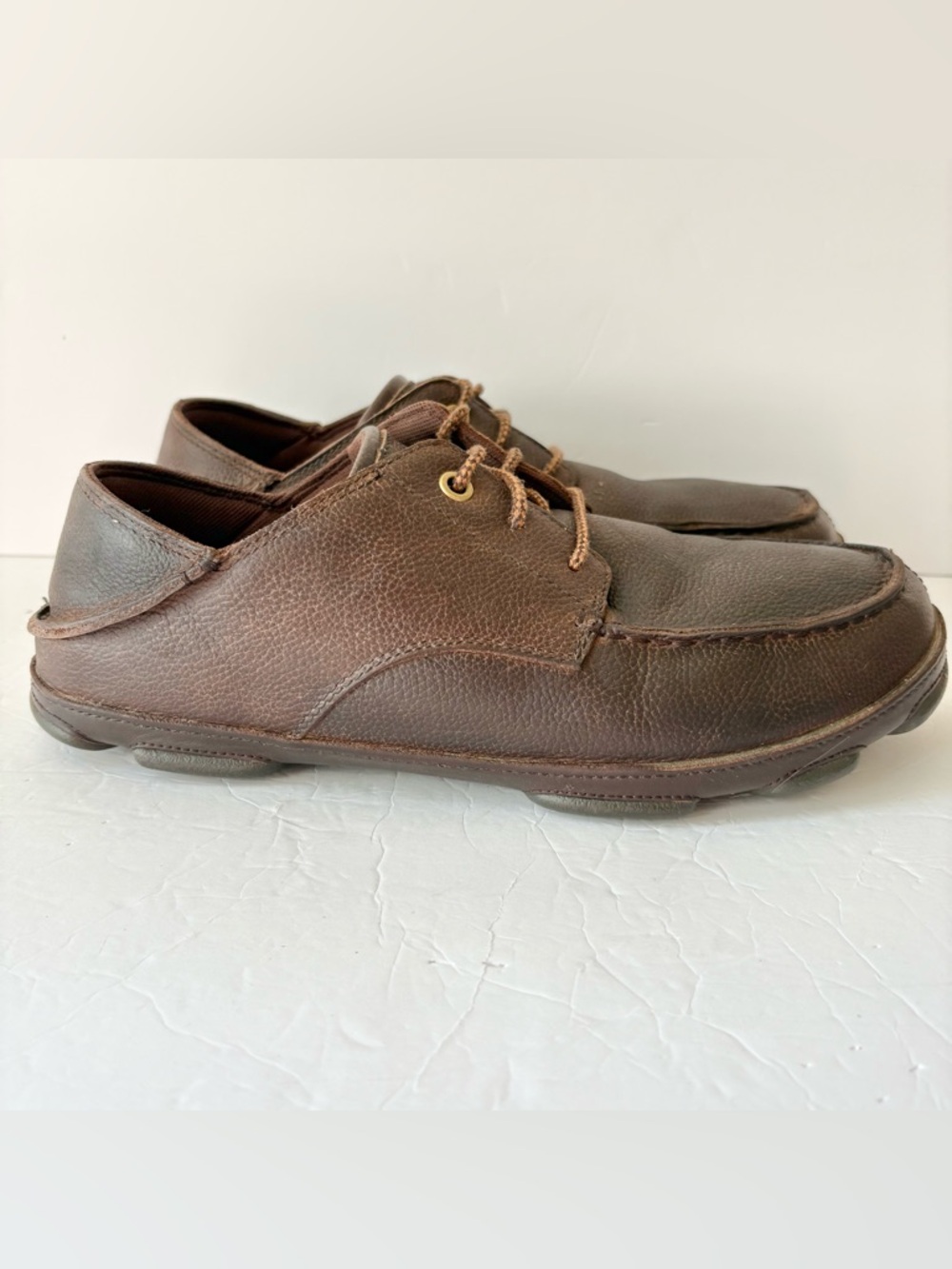 Olukai Hamakua Poko Brow Leather Shoes